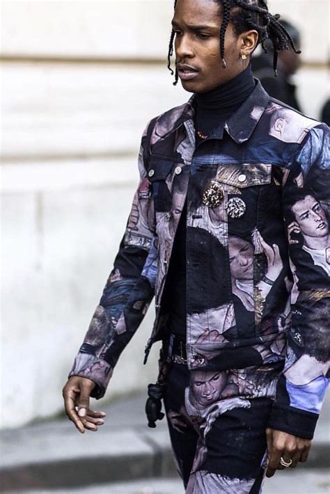 asap rocky dior denim jacket|asap rocky my shades Dior.